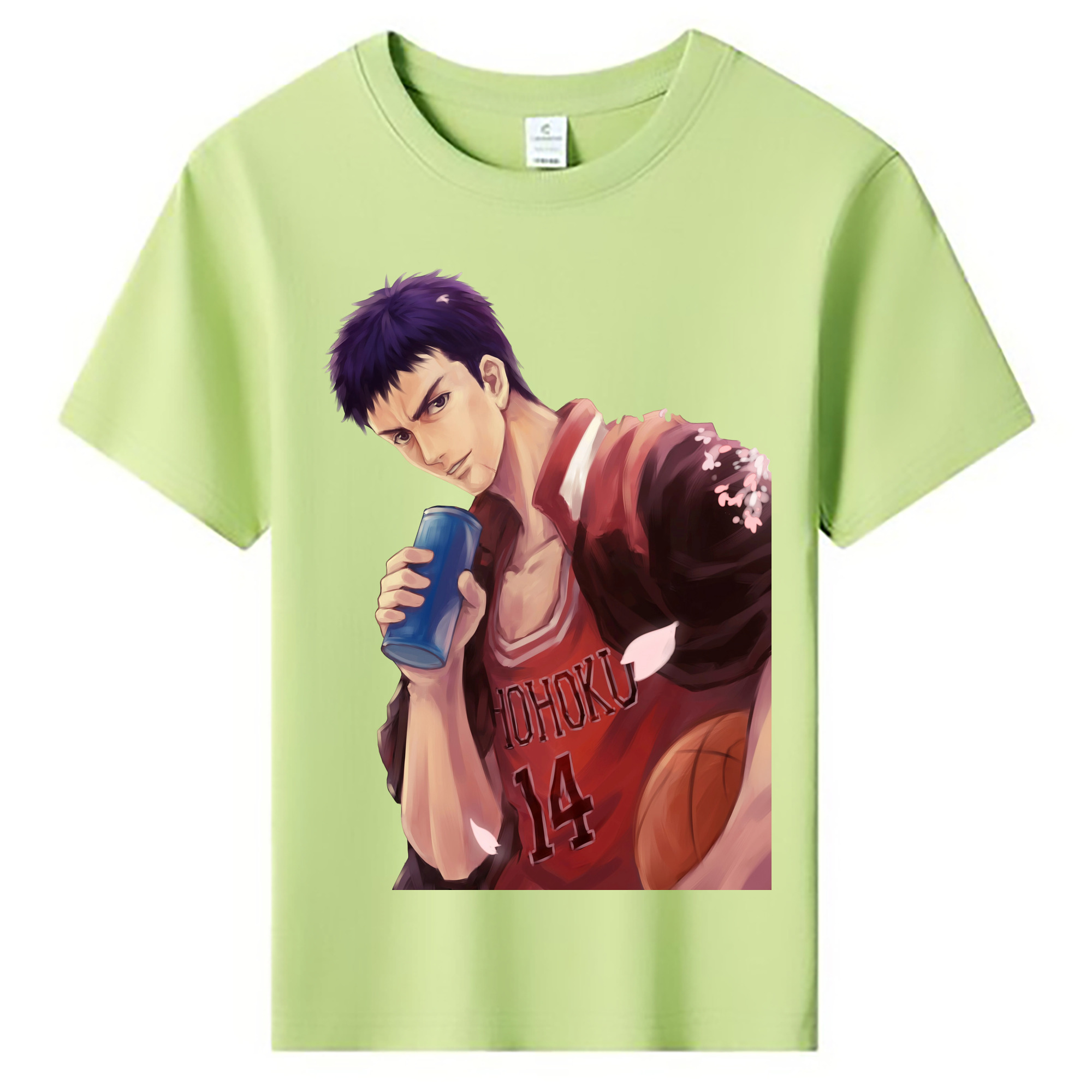 （画像用） SLAM DUNK／スラムダンク 綿100％キッズTシャツ（フロントプリント）